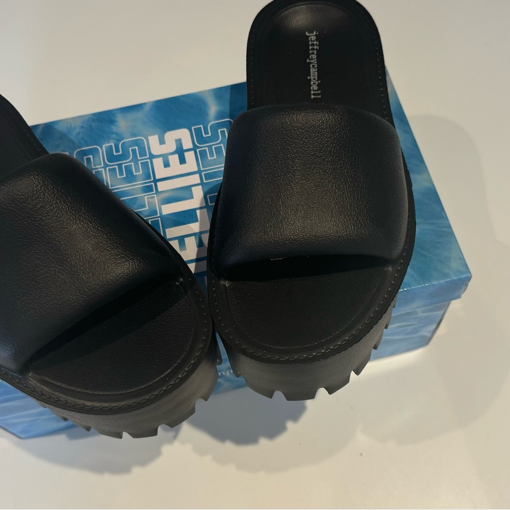 Jeffrey Campbell Black Jellies